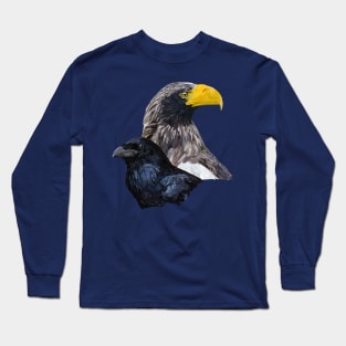 Pigargo and crow Long Sleeve T-Shirt